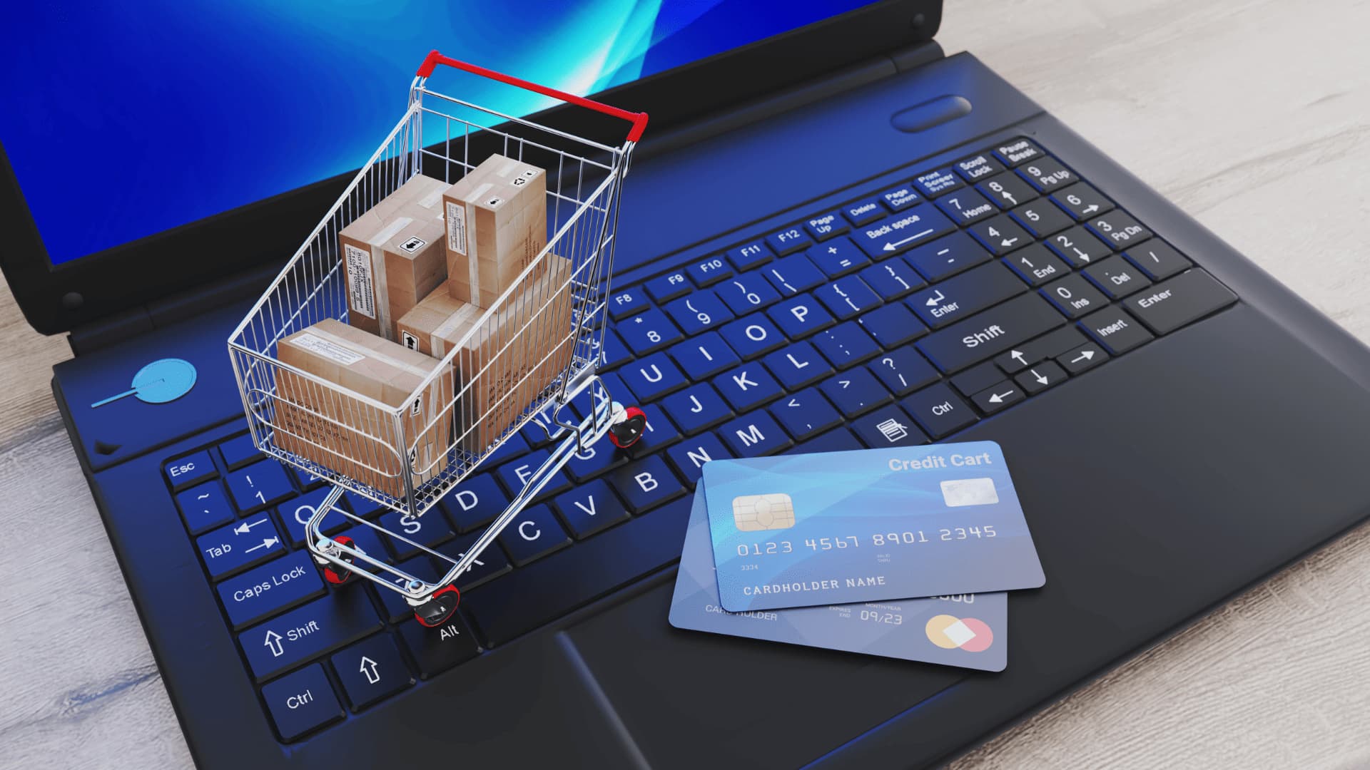 Charts and conversion statistics showing website optimization to transform visitors into customers
